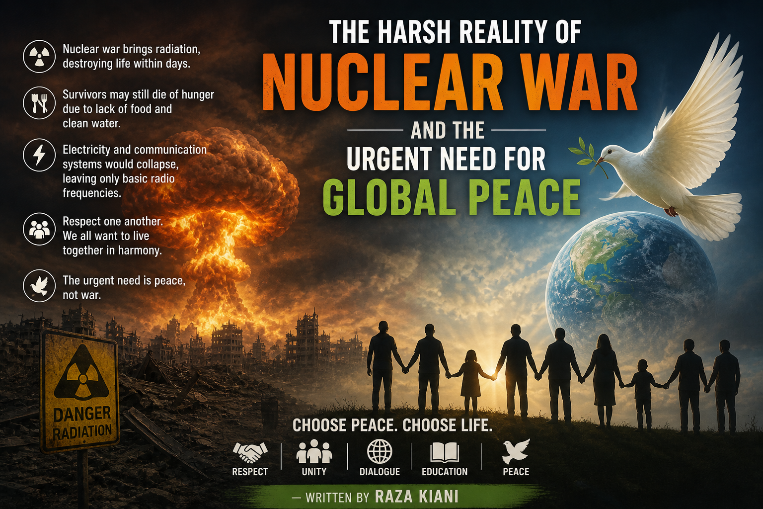 The Harsh Reality of Nuclear War and the Urgent Need for Global Peace